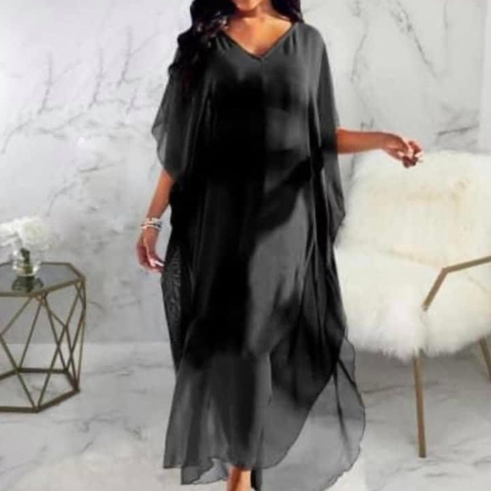 Sheer Cover Up Dress